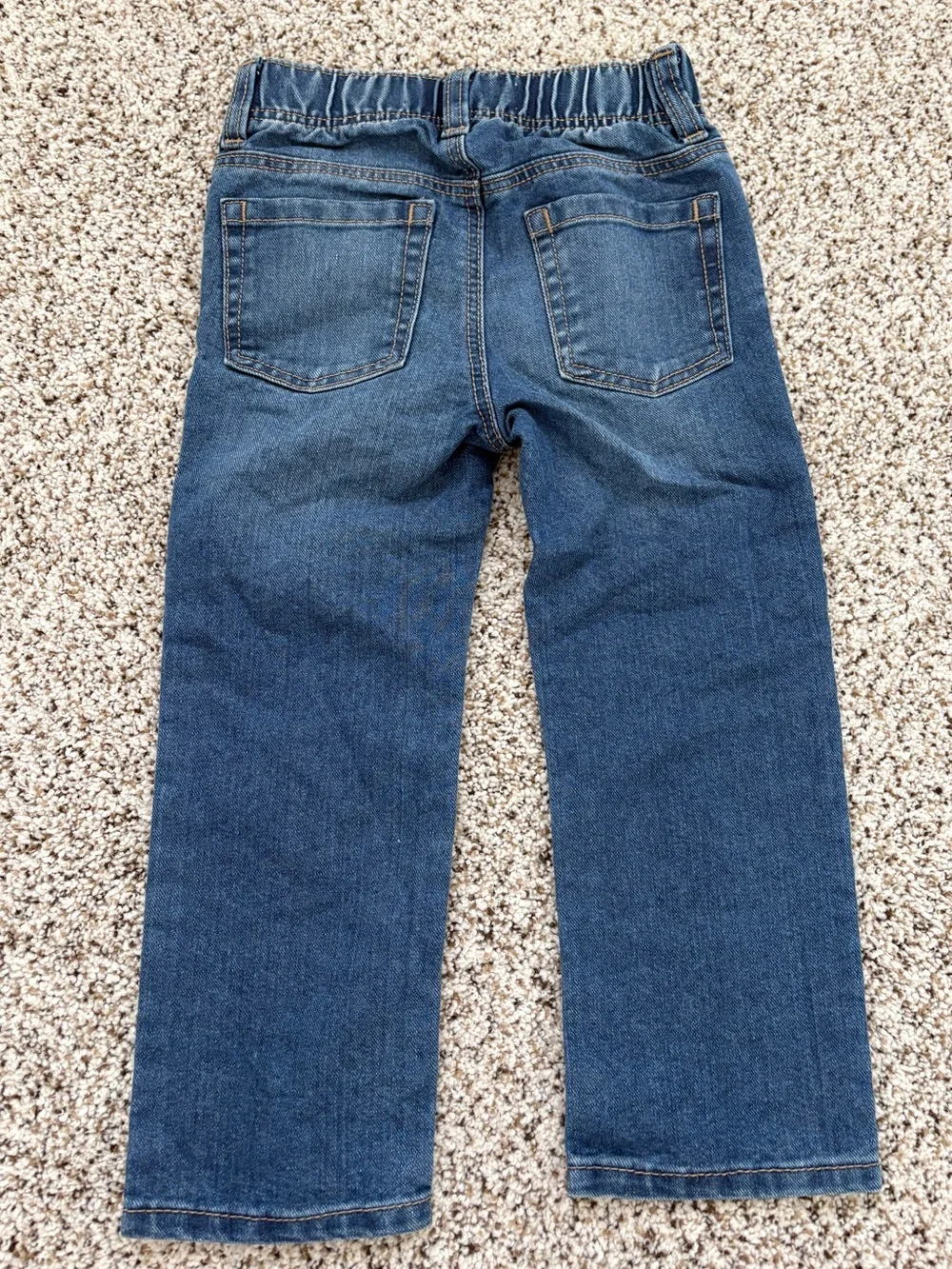 Old Navy Toddler Boy Straight Pull-On Jeans, Medium Wash, 3T
